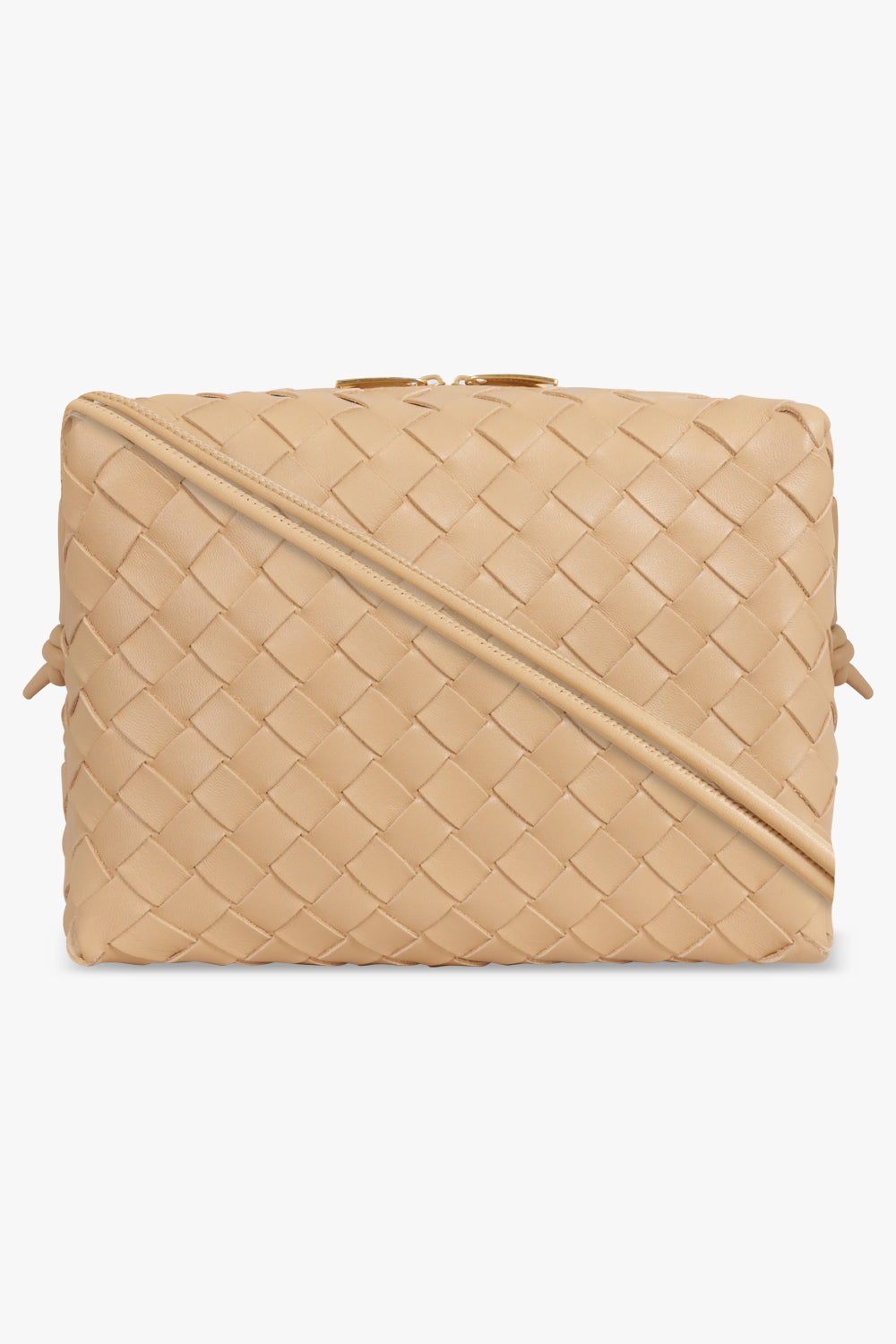 BOTTEGA VENETA BAGS Almond Small Loop Bag | Almond/Gold