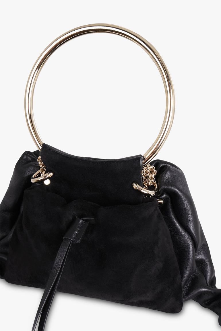 CHLOE BAGS Black Arlene Suede Bag | Black