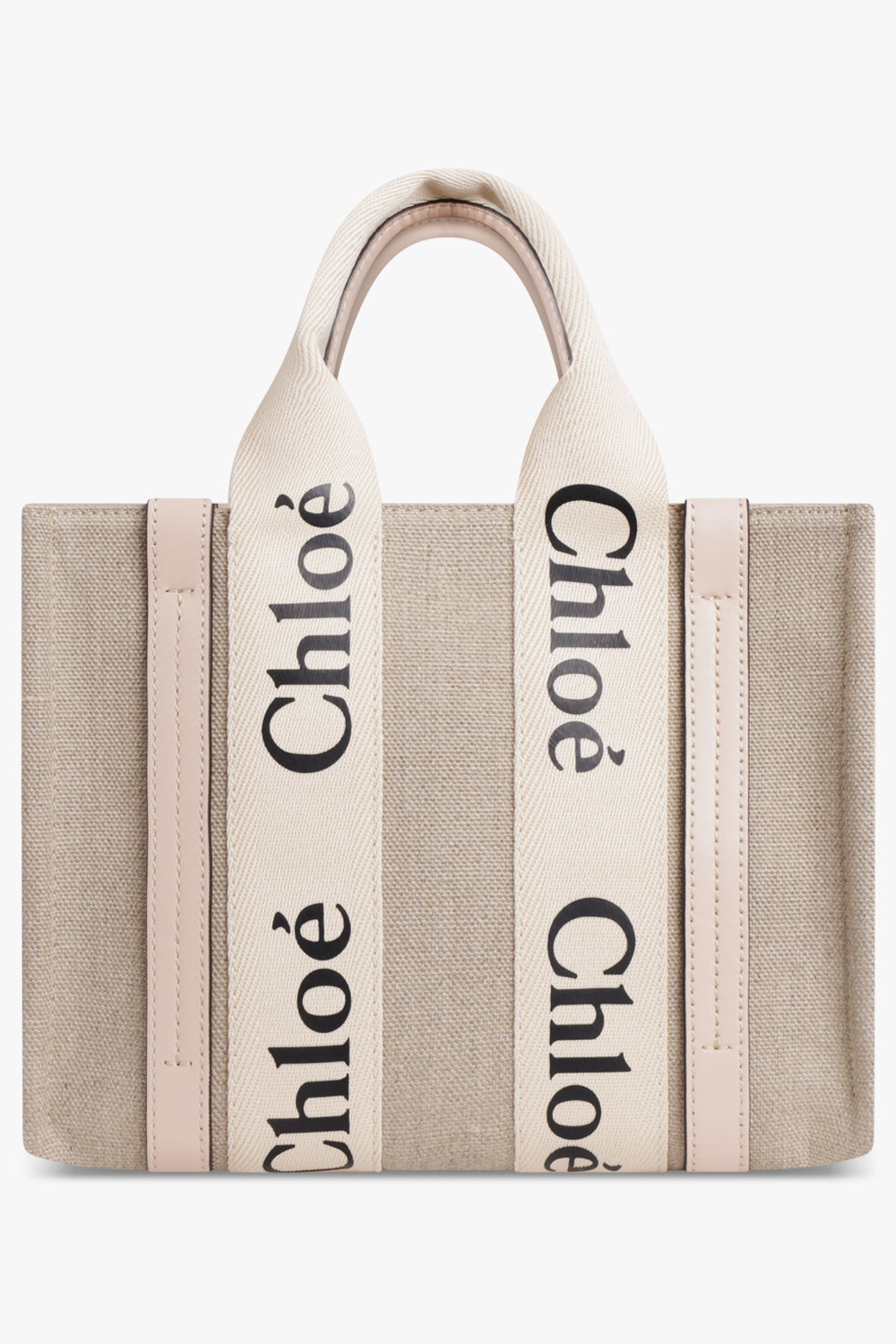CHLOE BAGS Pink Woody Small Tote | Cement Pink