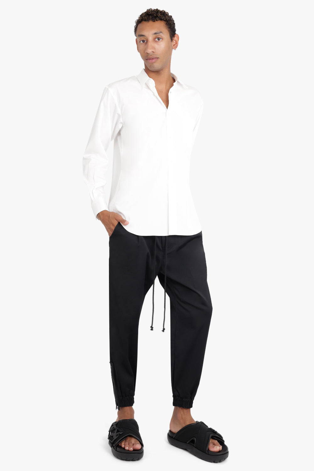 COMME DES GARCONS HOMME RTW Cotton Shirt | White
