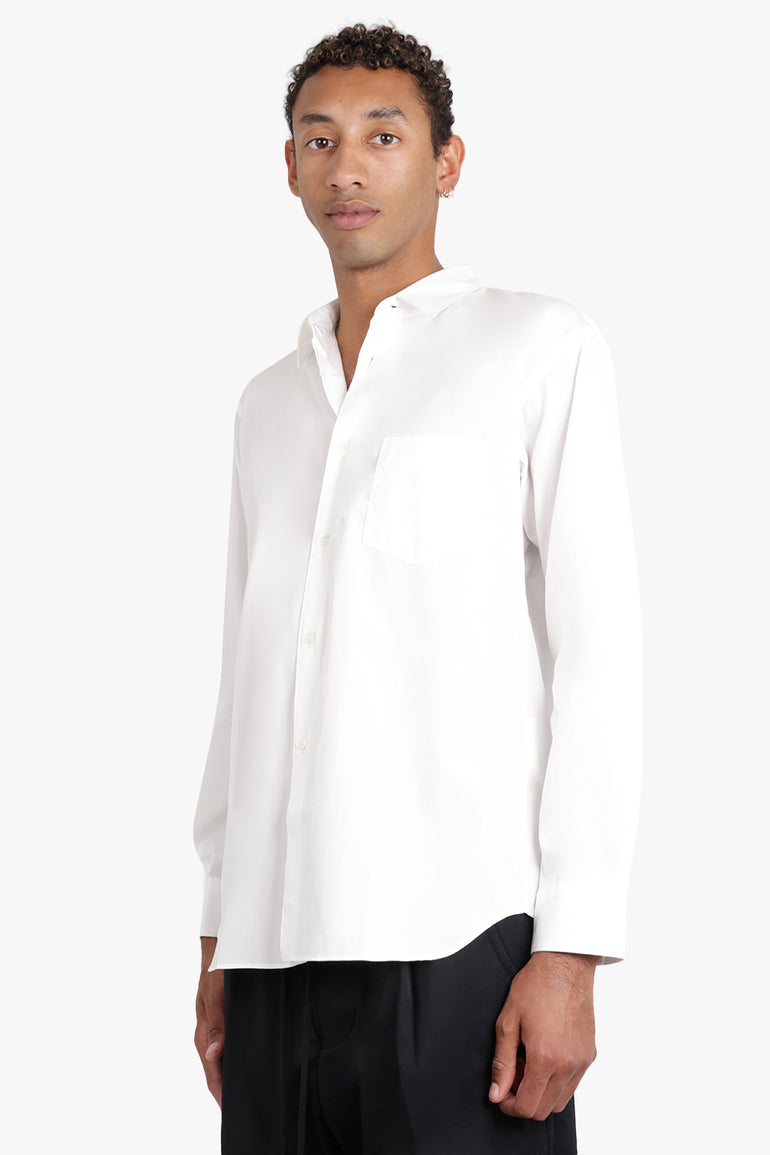 COMME DES GARCONS HOMME RTW Cotton Shirt | White