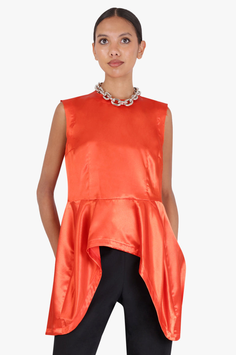 COMME DES GARCONS RTW Peplum Top | Red