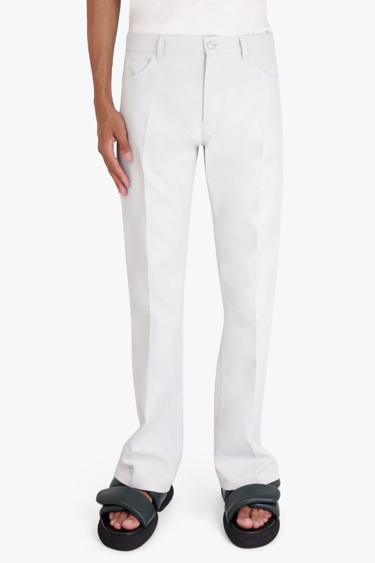 COURREGES PANTS 70's Bootcut Workwear Pant | Dirty White