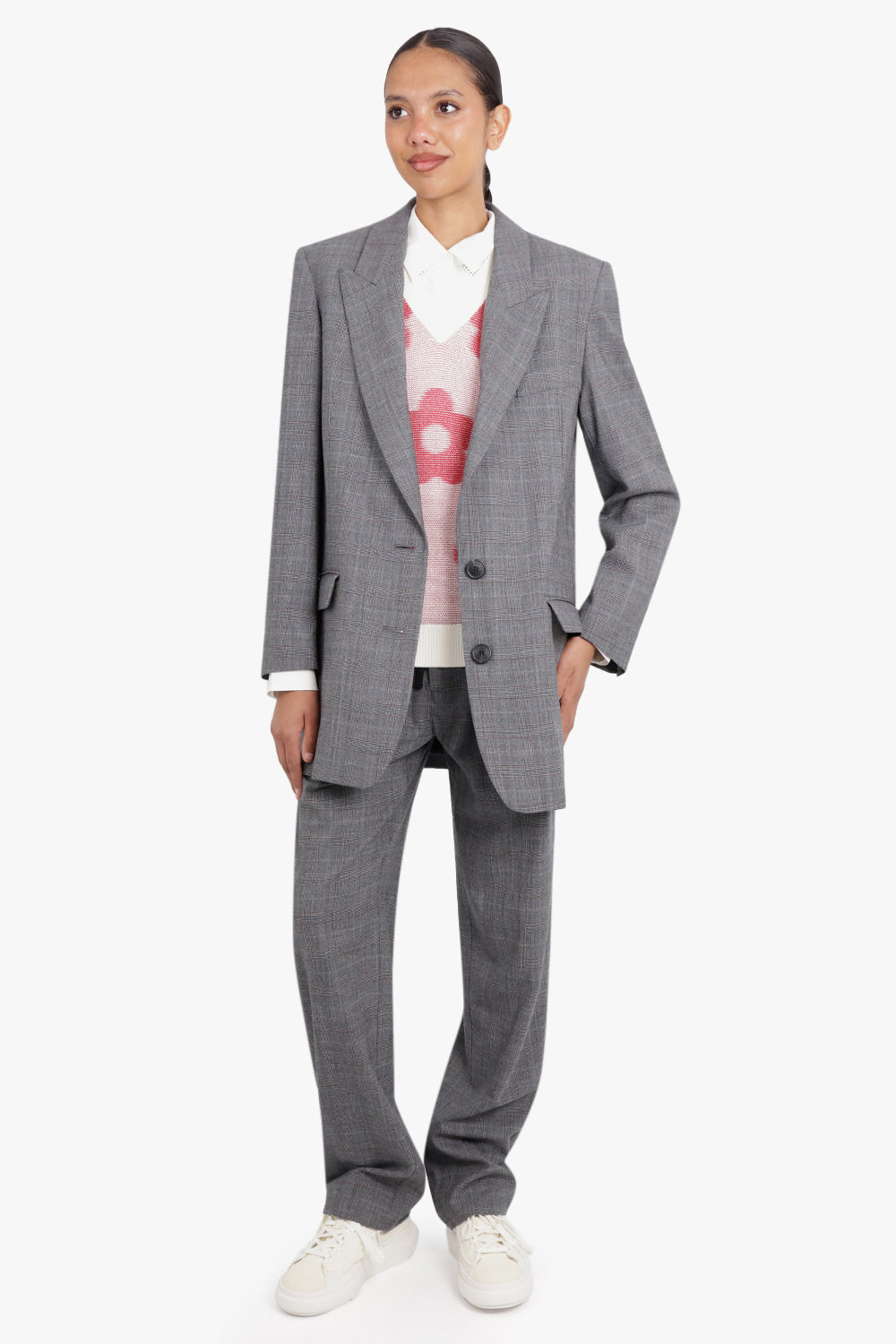 ISABEL MARANT RTW Precious Single Breasted Blazer | Grey