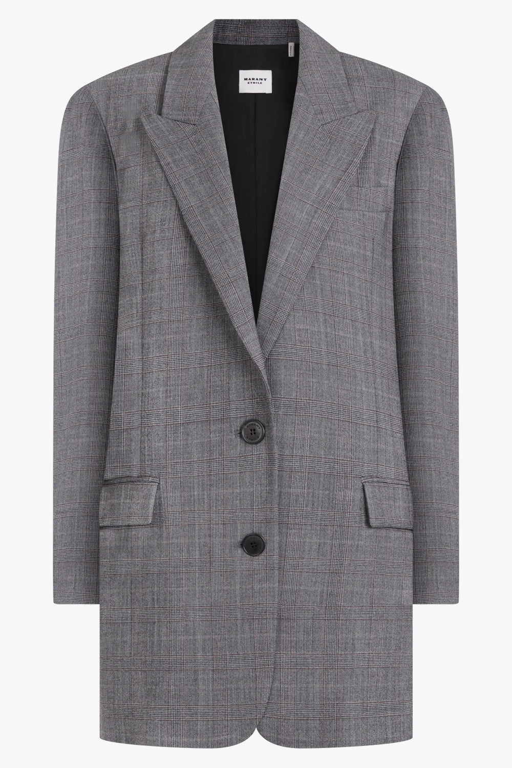 ISABEL MARANT RTW Precious Single Breasted Blazer | Grey