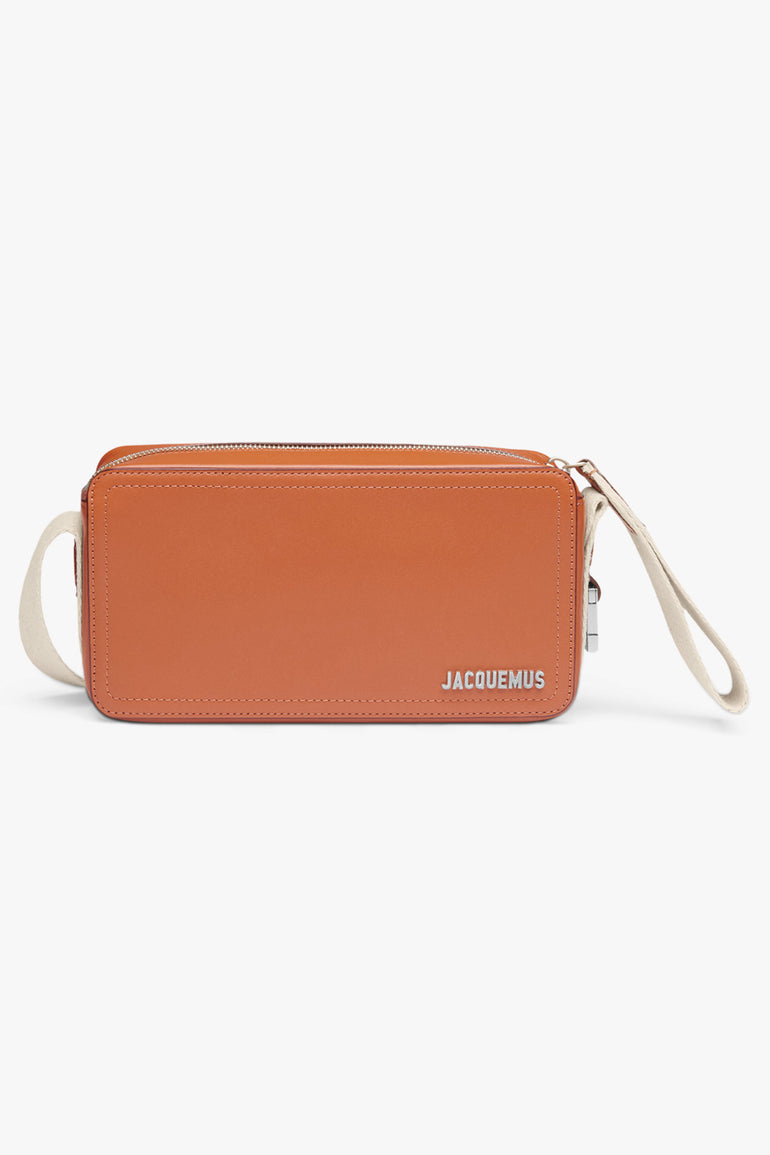 JACQUEMUS BAGS Brown Le Cuerda Horizontal Bag | Light Brown