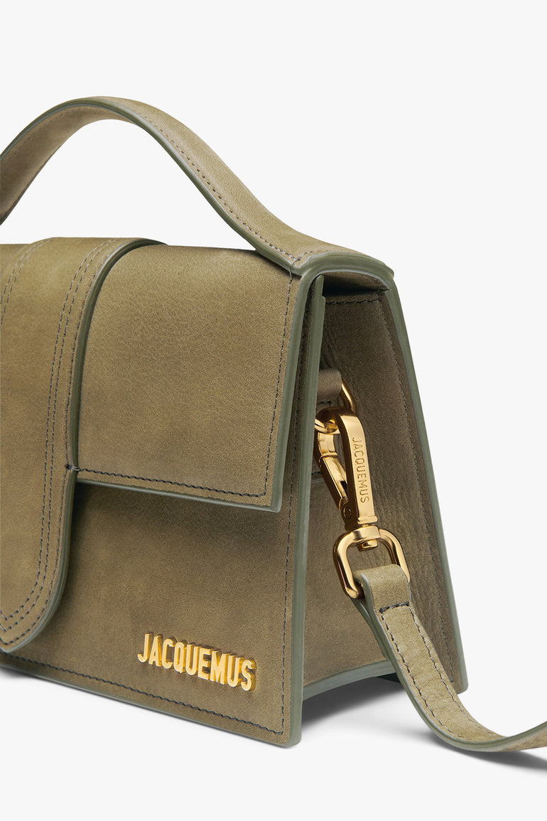 JACQUEMUS BAGS Green Le Grand Bambino Bag | Dark Khaki