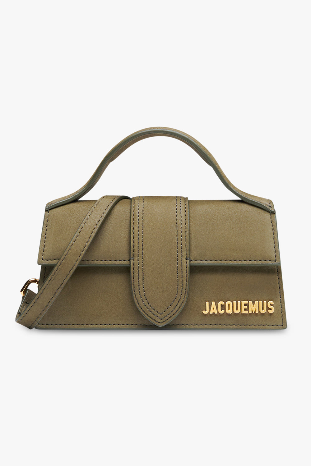 JACQUEMUS BAGS Green Le Bambino Bag | Dark Khaki