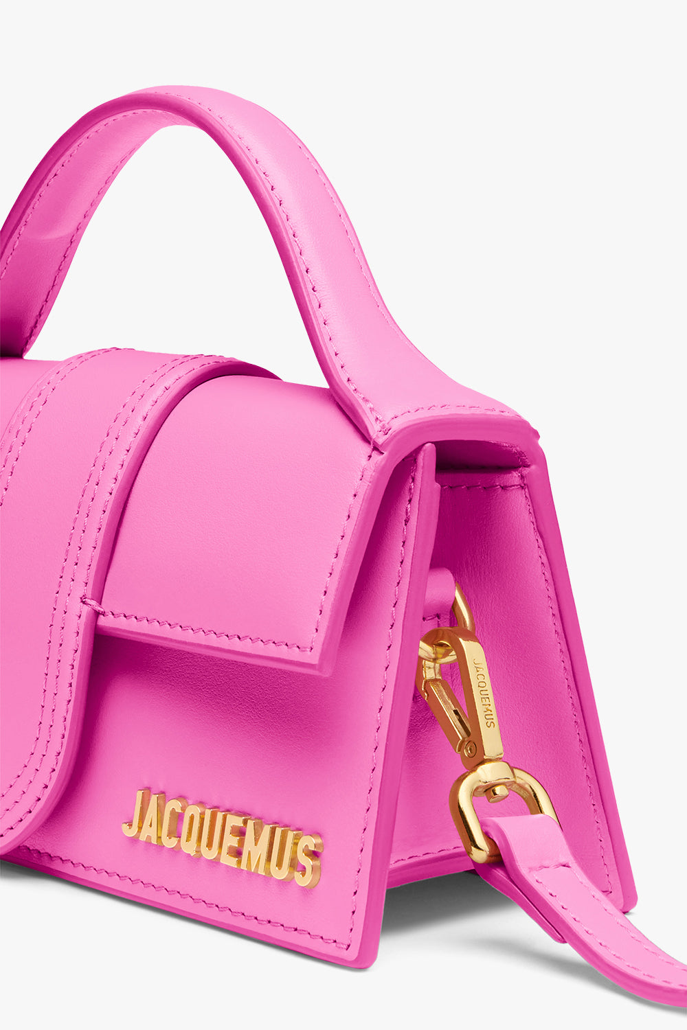 JACQUEMUS BAGS Pink Le Bambino Bag | Neon Pink