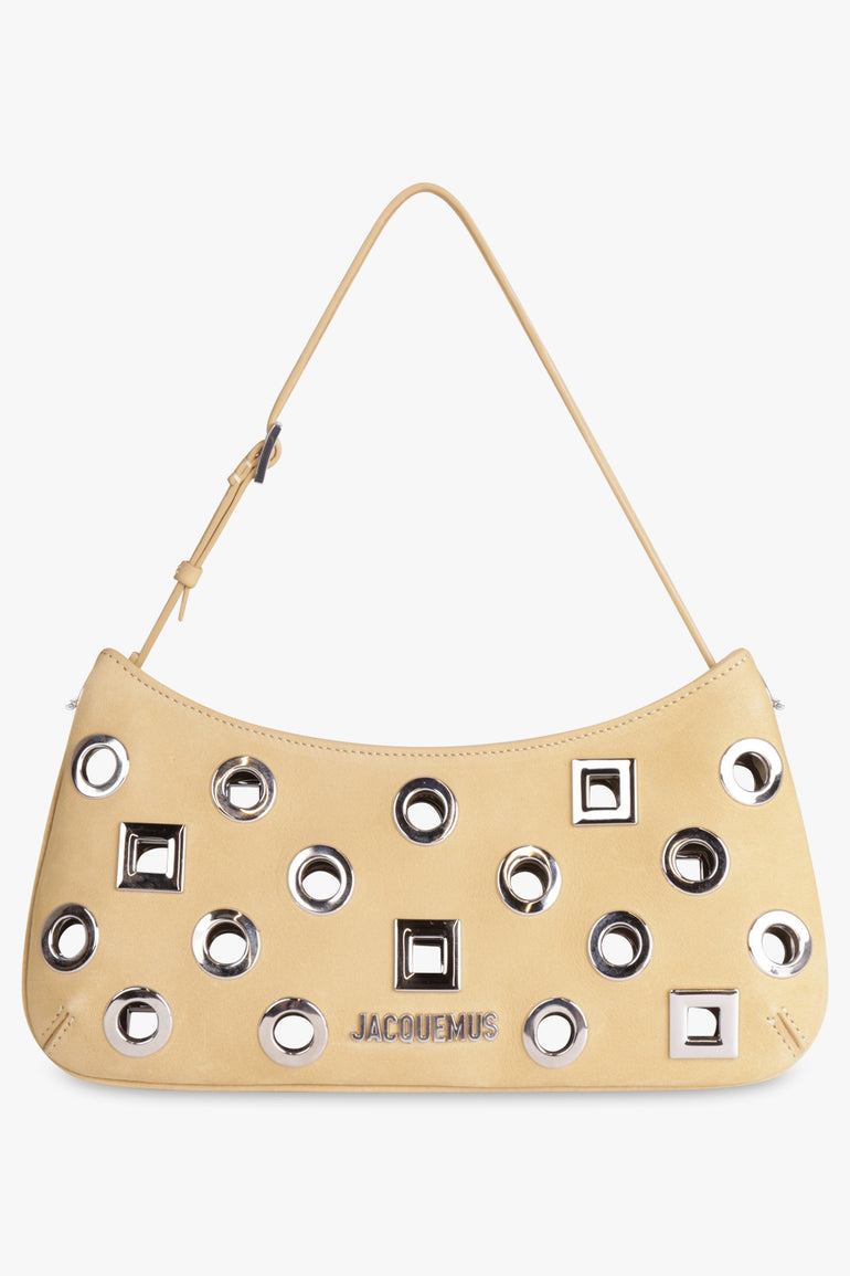 Le Bisou Rond Carre Bag Dark Beige – Parlour X - Main Image