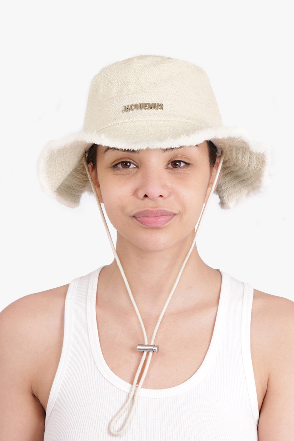 JACQUEMUS HATS Le Bob Artichaut Hat | Off-White
