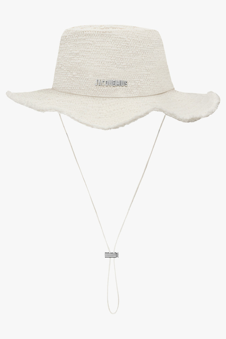 JACQUEMUS HATS Le Bob Artichaut Boucle Hat | Off-White