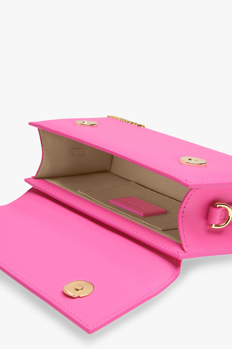 JACQUEMUS BAGS Pink Le Chiquito Long Bag | Neon Pink