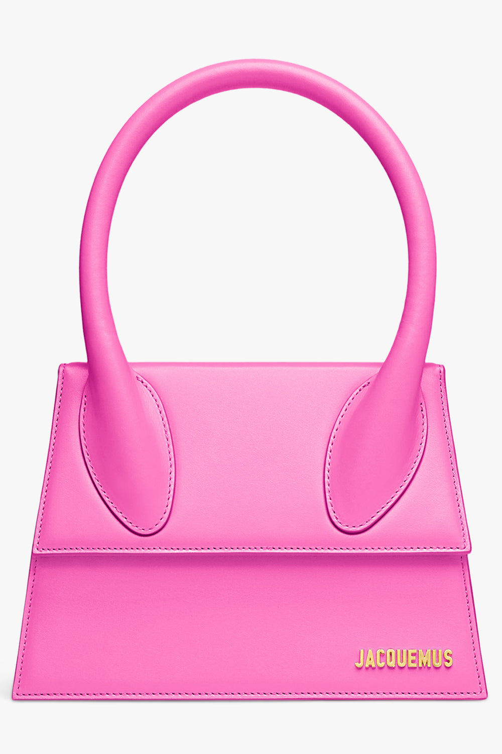 JACQUEMUS BAGS Pink Le Grand Chiquito Bag | Neon Pink