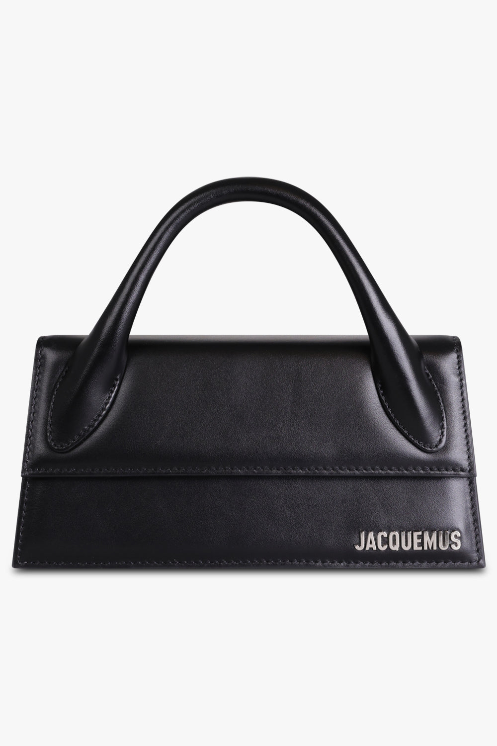 JACQUEMUS BAGS Black Le Chiquito Long Bag | Black/Silver