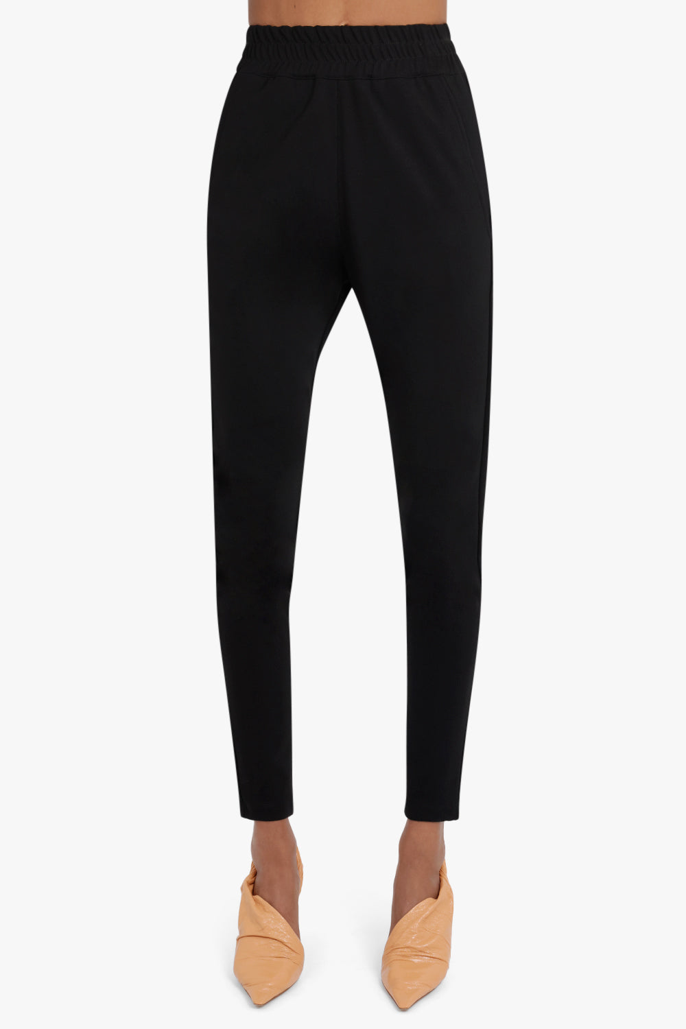 MAISON POI RTW TOUSJOUR TAPERED PANT BLACK