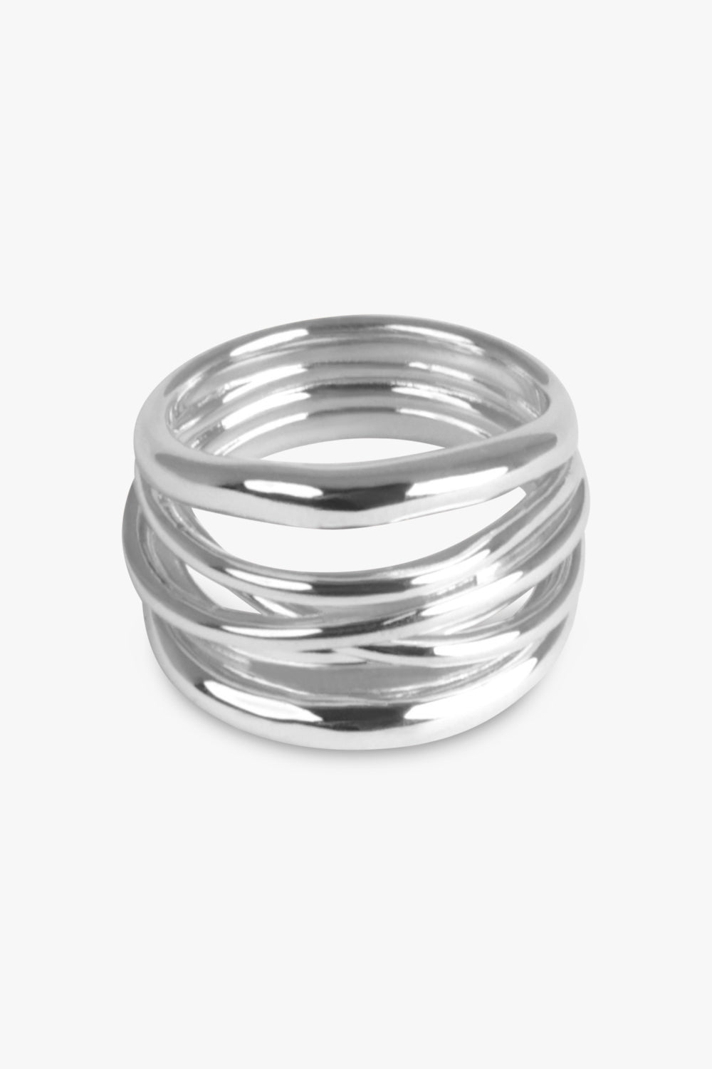 SENER BESIM JEWELLERY Dynasty Multiband Ring | Silver