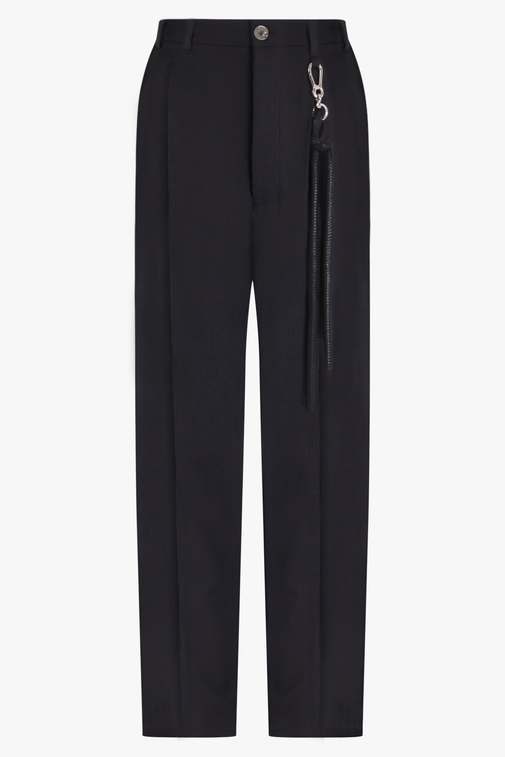SONG FOR THE MUTE PANTS Loose Pleated Pant | Black