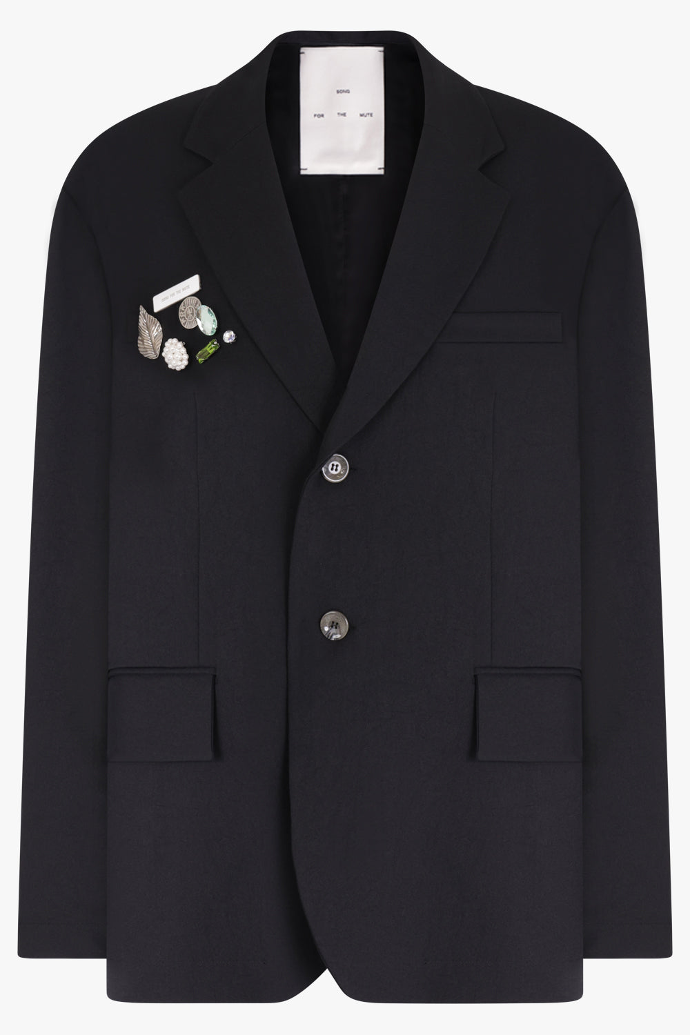 SONG FOR THE MUTE RTW Square Blazer | Black