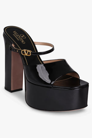 VALENTINO GARAVANI SHOES Tan-Go 155Mm Mule | Black