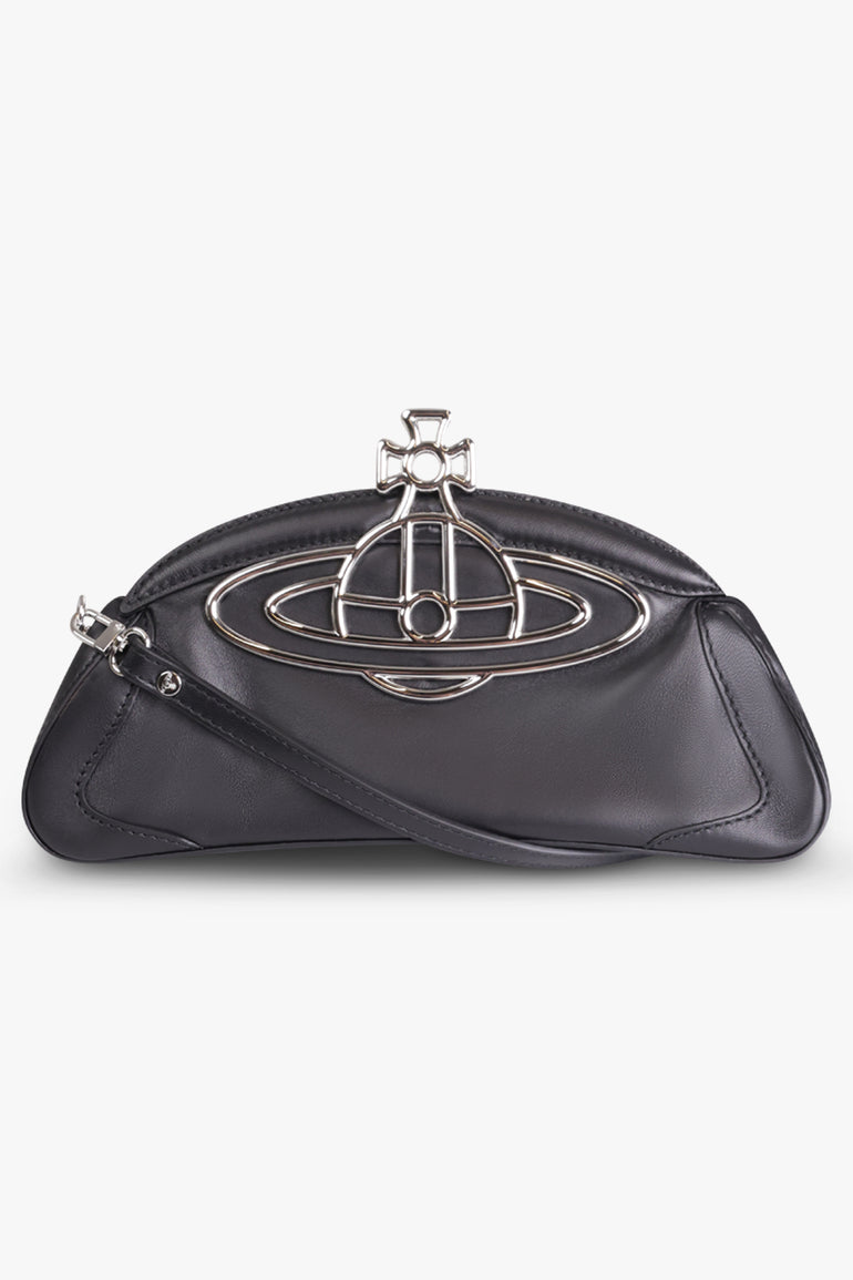 VIVIENNE WESTWOOD BAGS Black Amber Clutch | Black
