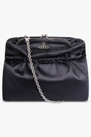 VIVIENNE WESTWOOD BAGS Black Eva Small Clutch | Black