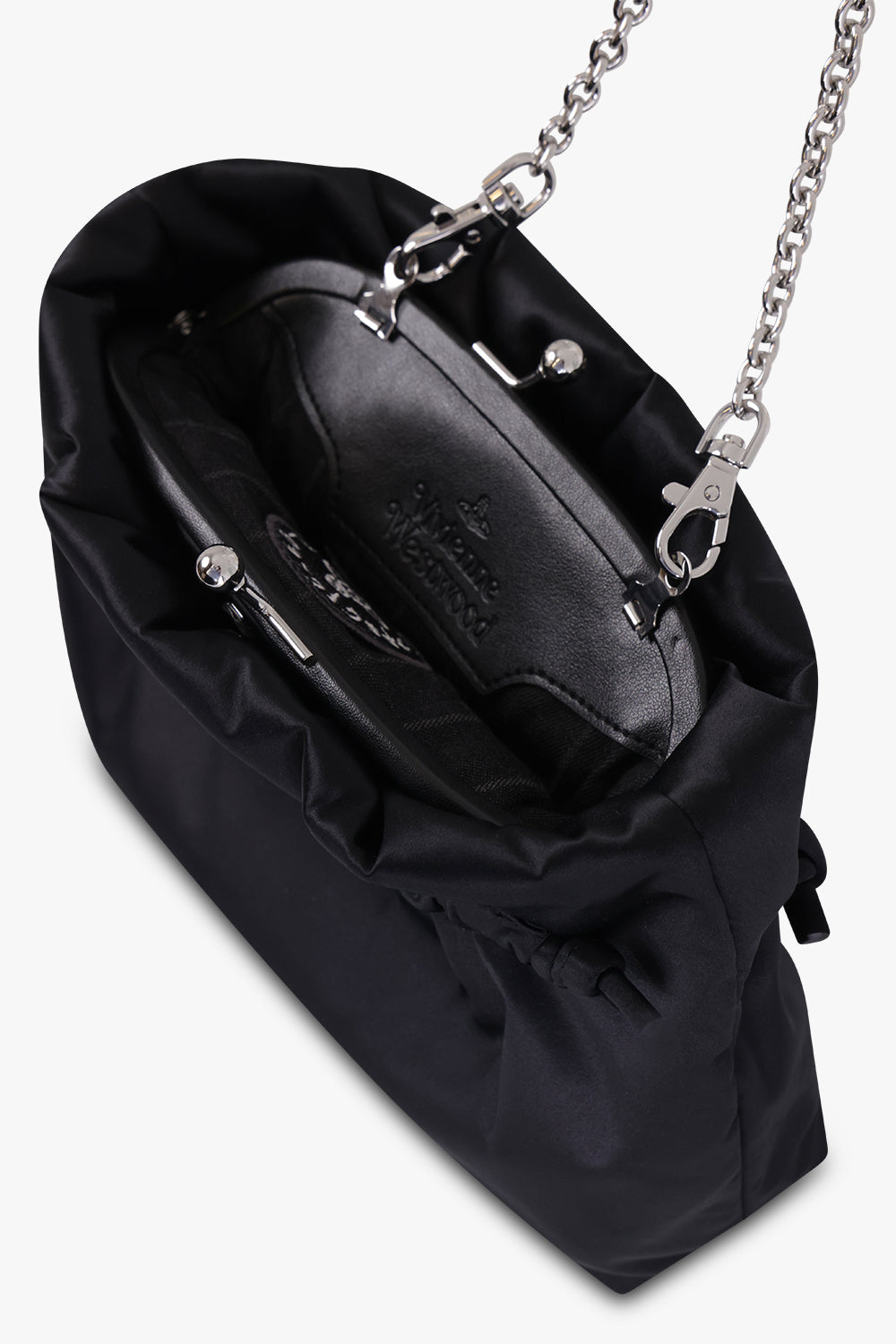 VIVIENNE WESTWOOD BAGS Black Eva Small Clutch | Black