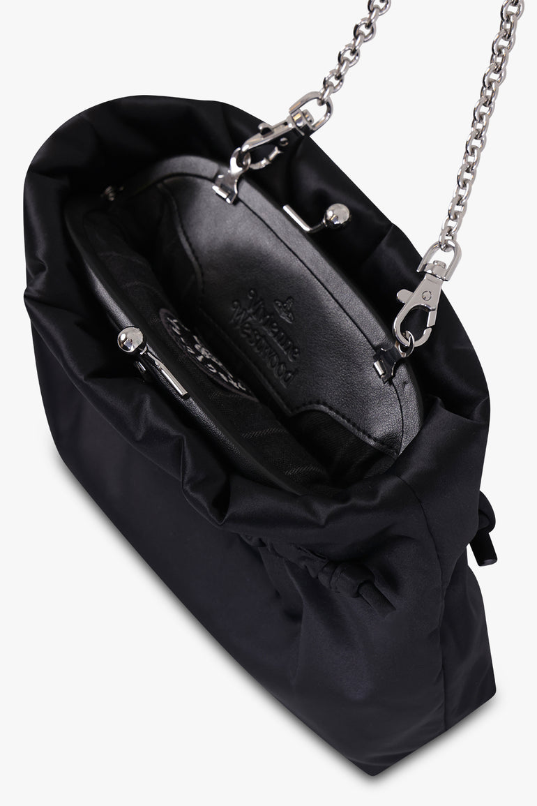 VIVIENNE WESTWOOD BAGS Black Eva Small Clutch | Black