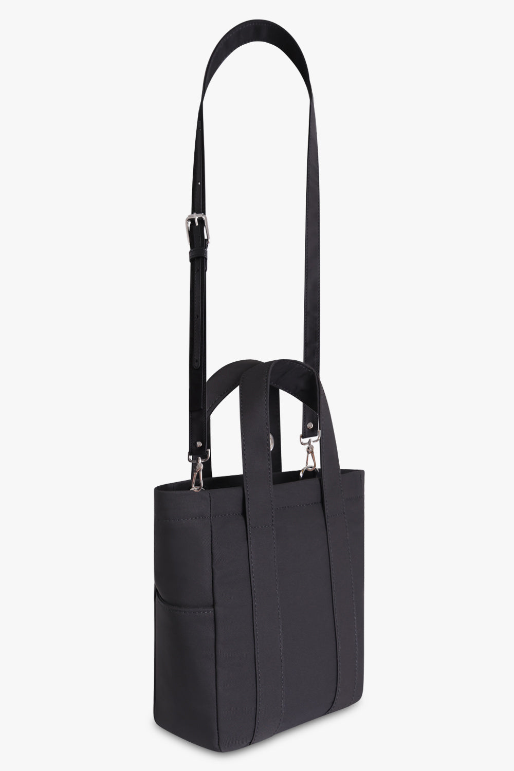 VIVIENNE WESTWOOD BAGS Black Murray Small Tote Bag| Black/Silver