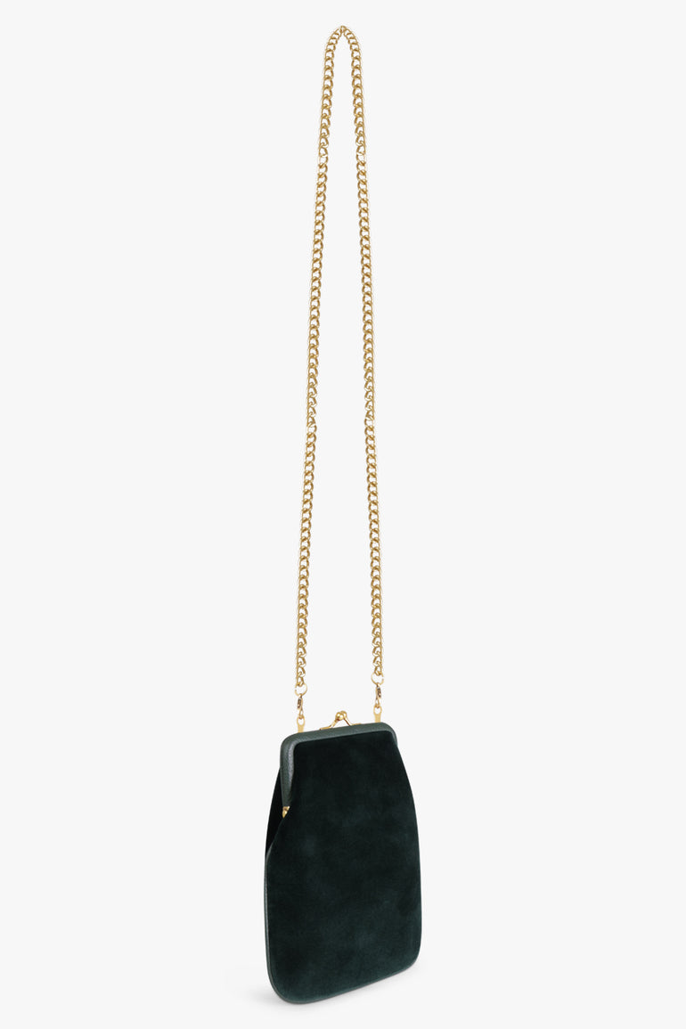 VIVIENNE WESTWOOD BAGS Green Tessa Chain Purse | Green