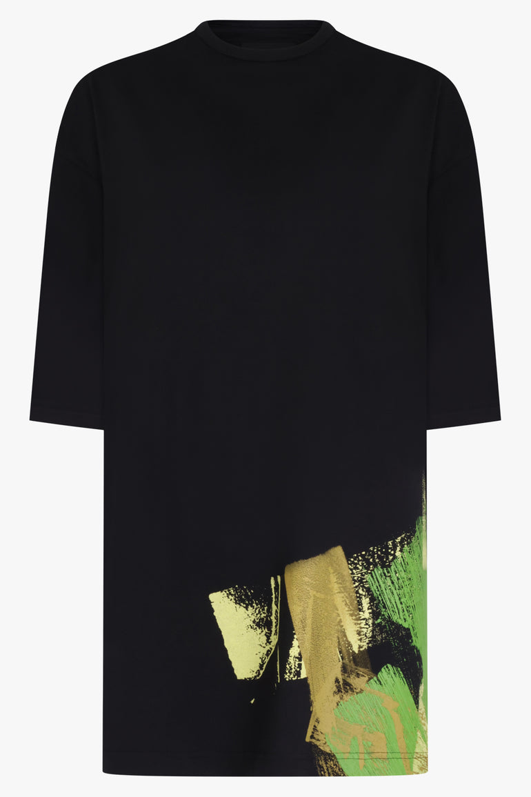 Y-3 RTW Graphic Zip T-Shirt | Black