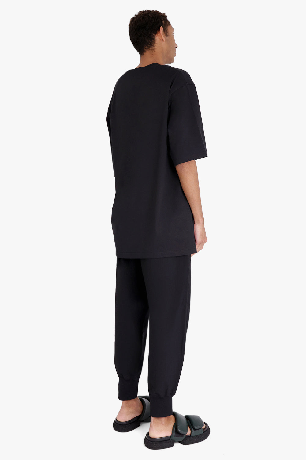Y-3 RTW Graphic Zip T-Shirt | Black