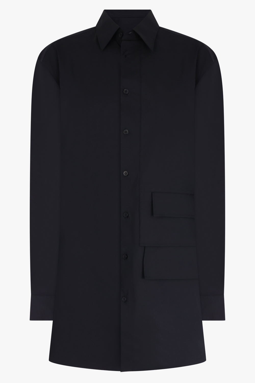 Y-3 RTW Relaxed Button Down Shirt | Black
