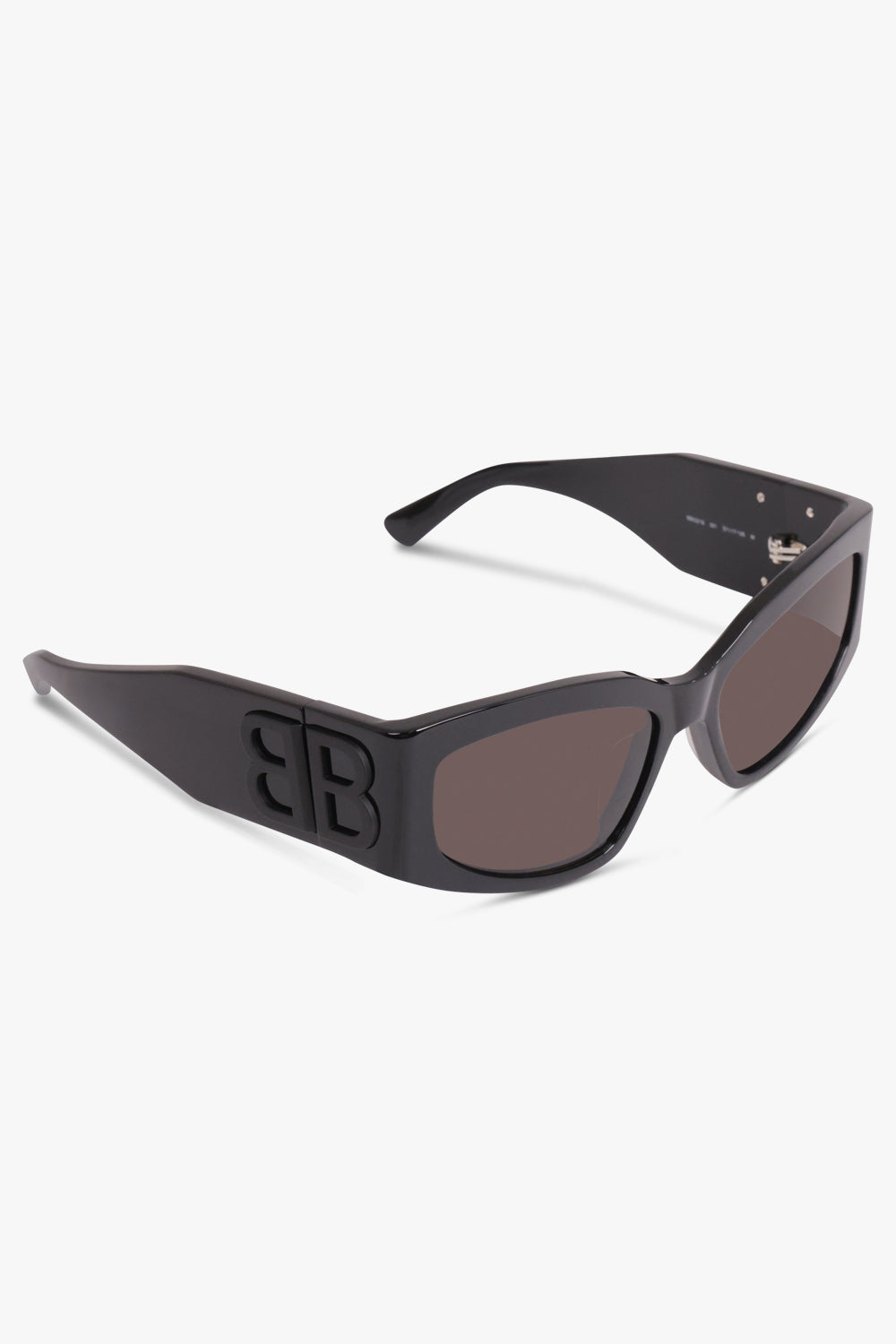 BALENCIAGA ACCESSORIES BLACK / BLACK BB031S 57 Cat Eye Sunglasses | Black