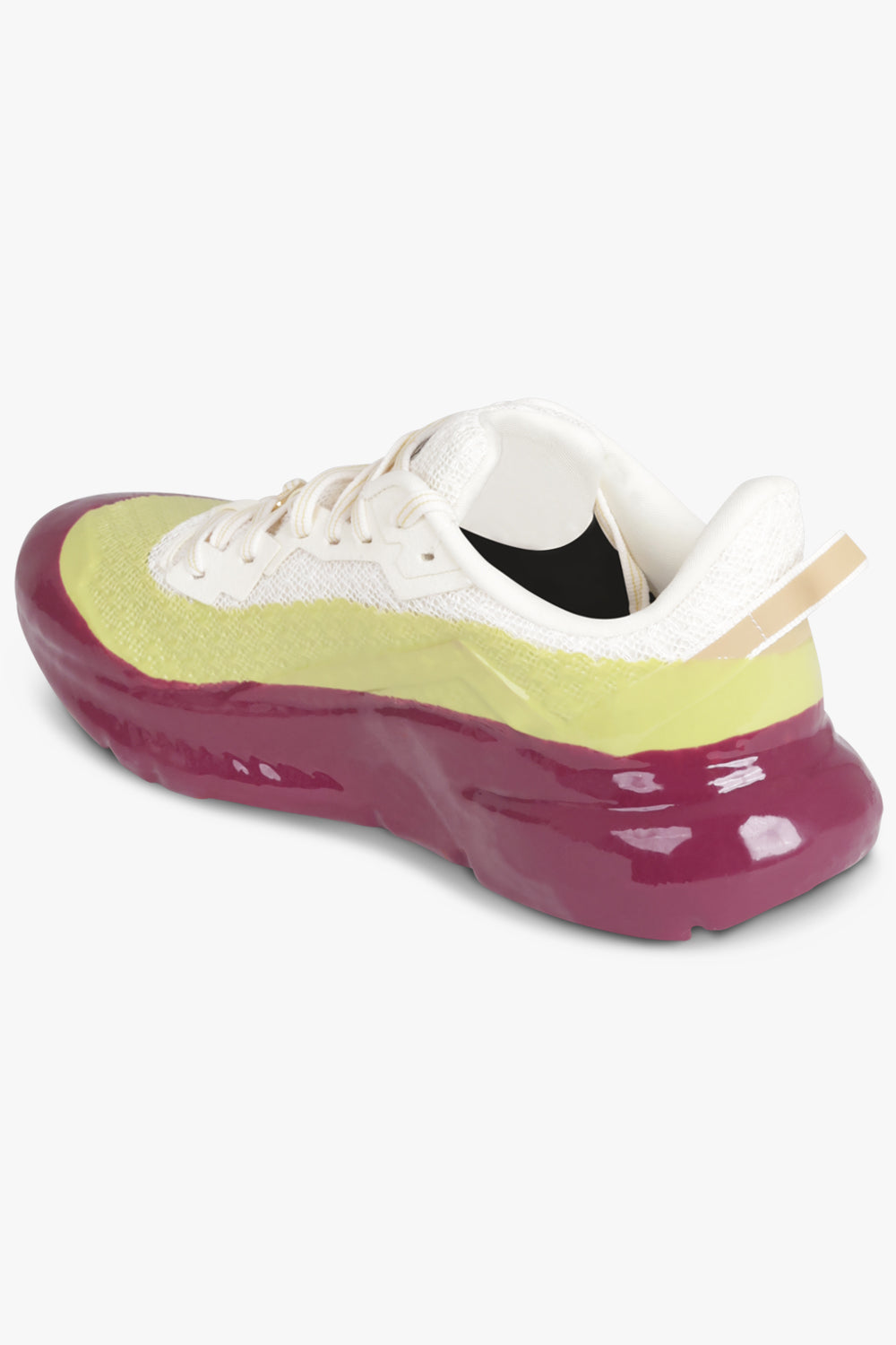 COLVILLE SHOES Diadora Double Dipped Sneaker | Yellow/Purple