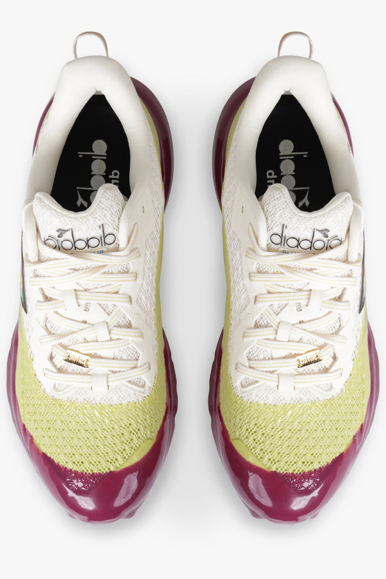 COLVILLE SHOES Diadora Double Dipped Sneaker | Yellow/Purple