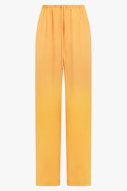 DRIES VAN NOTEN RTW Puvis Wide Leg Drawstring Pant | Orange