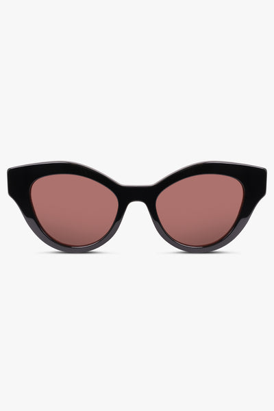 New Original Gucci Brown Cat Eye Ladies Sunglasses GG0957S 003 51 NEW GUCCI SUNGLASSES GG0957S 003 WOMEN BLACK ROUND EYEWEAR  main image 4