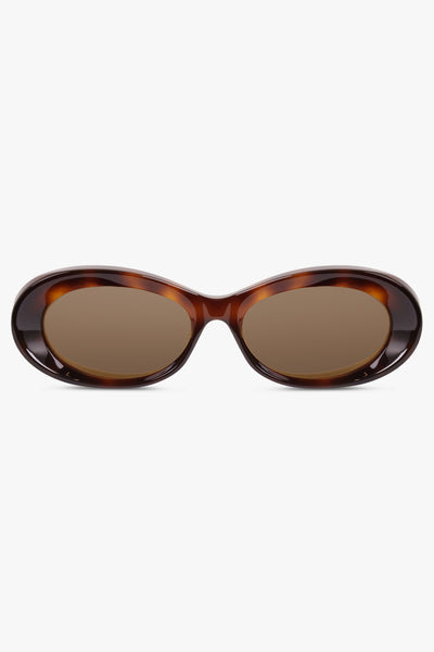GG1527S 54 Oval Frame Sunglasses | Havana – Parlour X