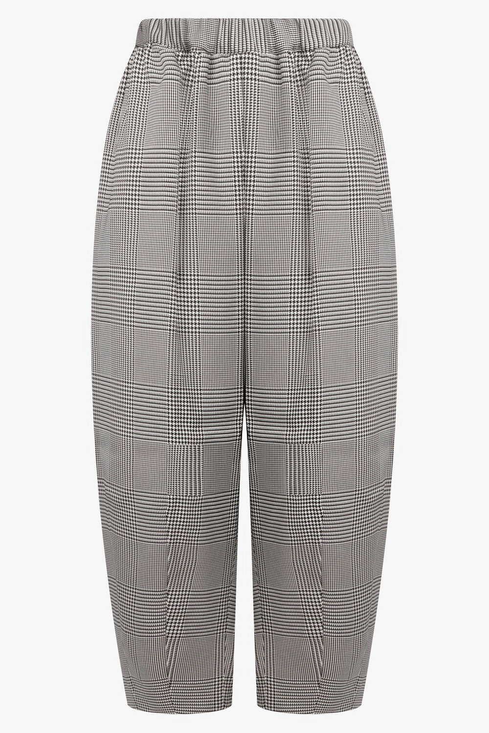 COMME DES GARCONS RTW Glencheck Print Tapered Balloon Pant | Grey