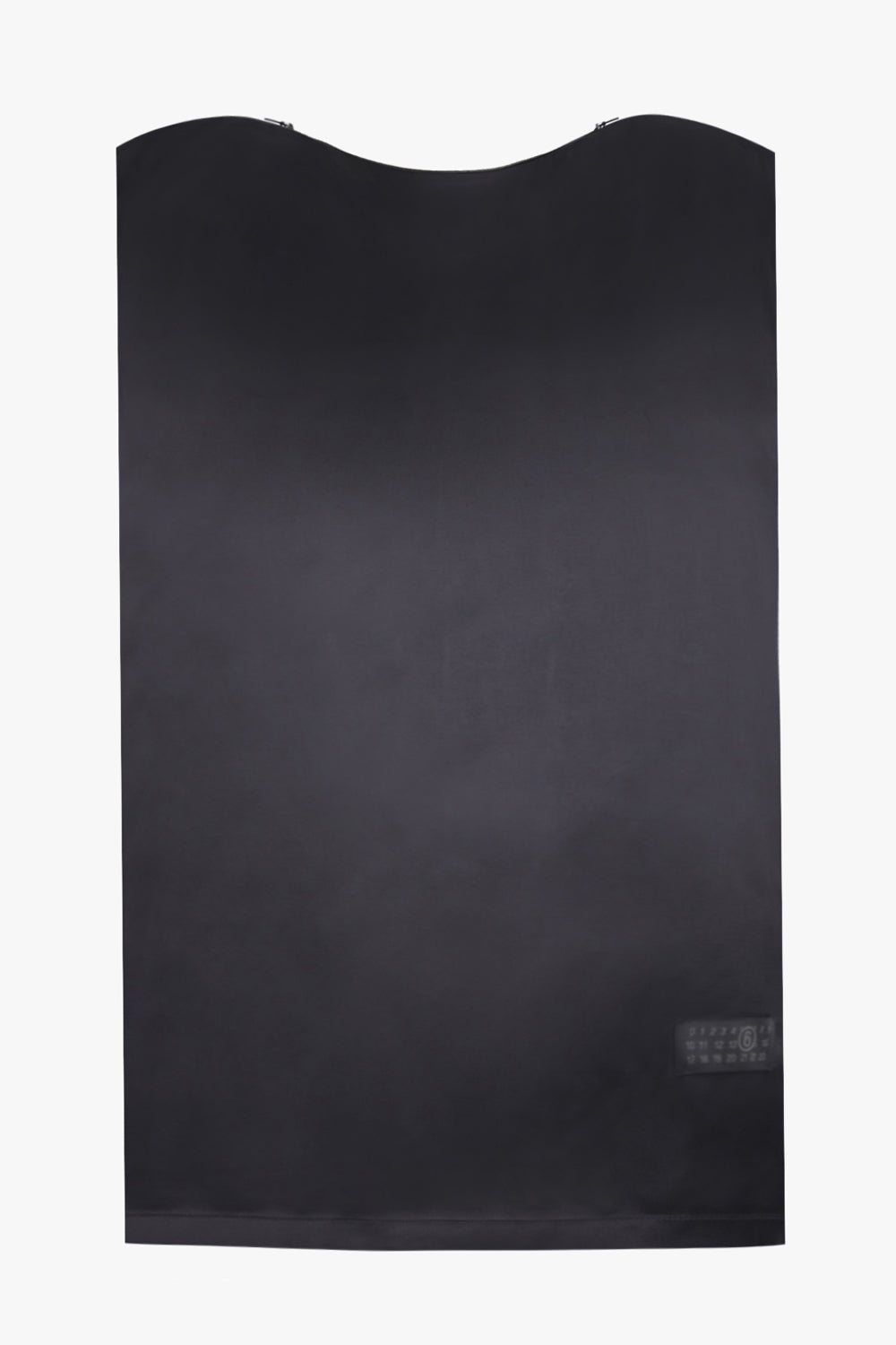 MM6 BY MAISON MARGIELA RTW Drape S/Less Boat Neck Top | Black