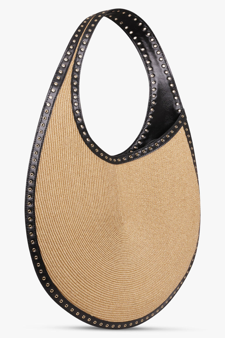 ALAIA BAGS NEUTRALS / 113 - NATUREL One Piece Medium Paper Hobo Bag | Beige