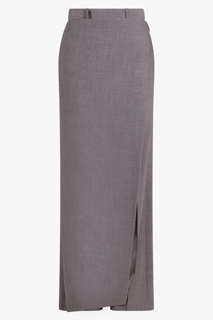 PHOEBE PHILO RTW Apron Style Pant | Dark Taupe