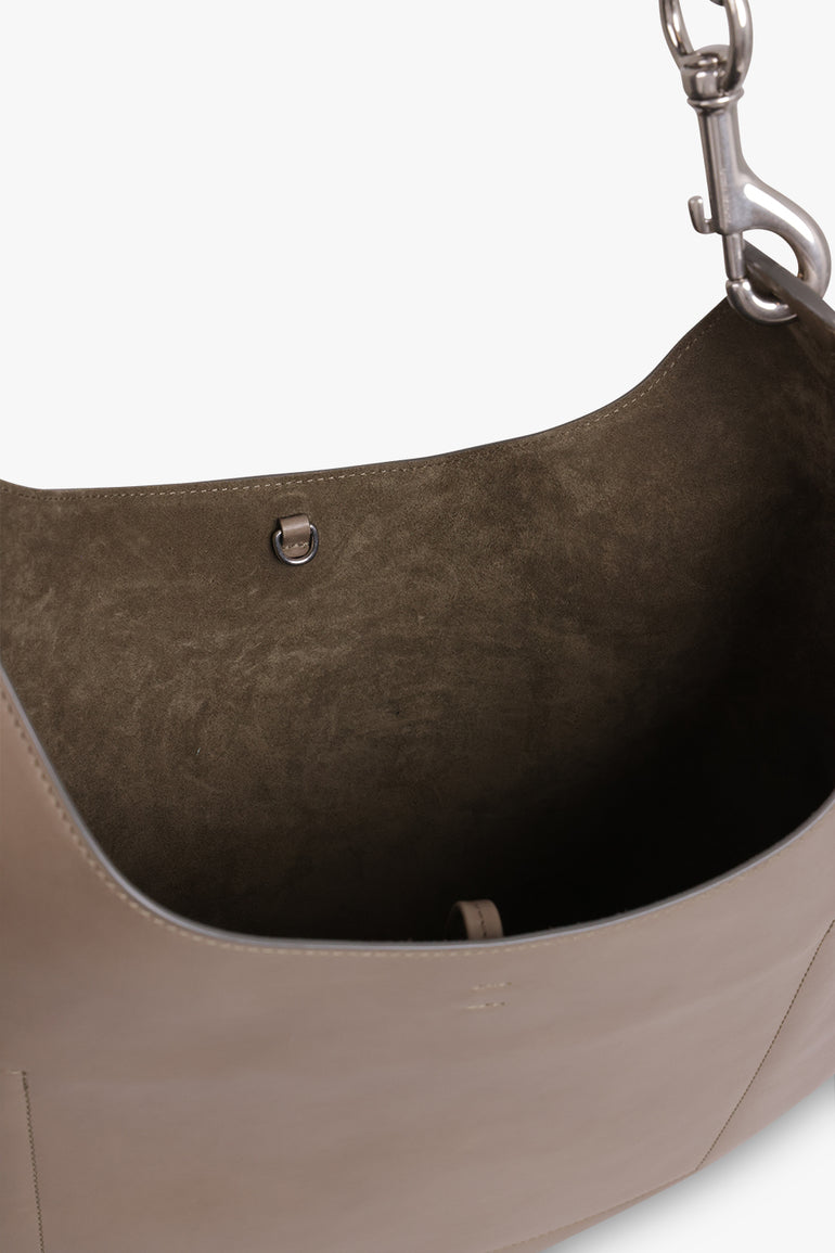 PHOEBE PHILO BAGS NEUTRAL / TAUPE Bean Shoulder Clip Bag | Taupe