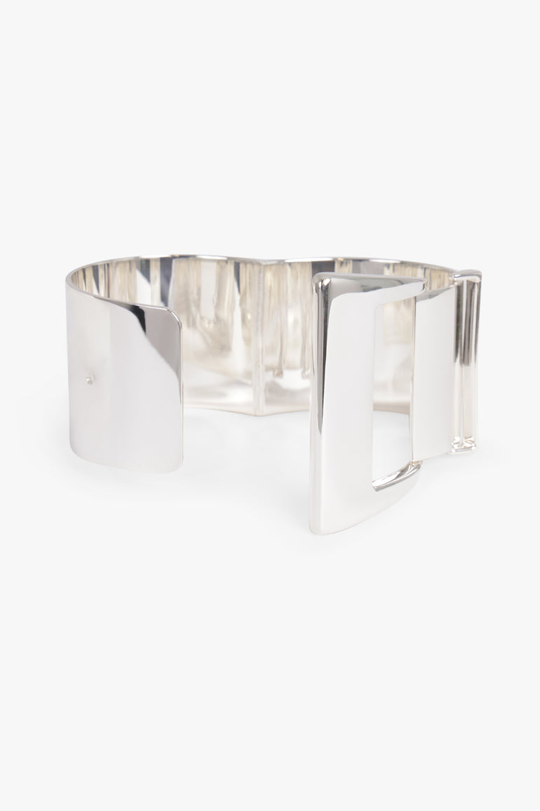 PHOEBE PHILO JEWELLERY Belt Buckle Cuff | Silver