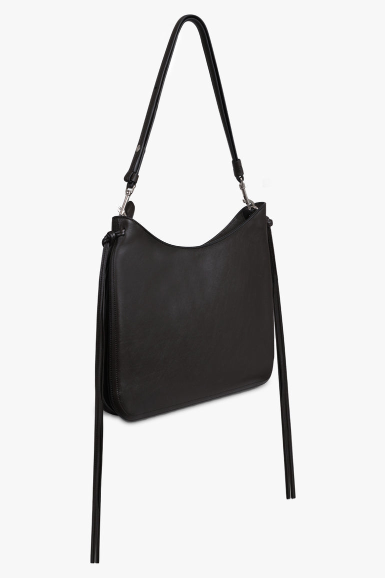 PHOEBE PHILO BAGS BLACK / BLACK Gig Shoulder Bag | Black