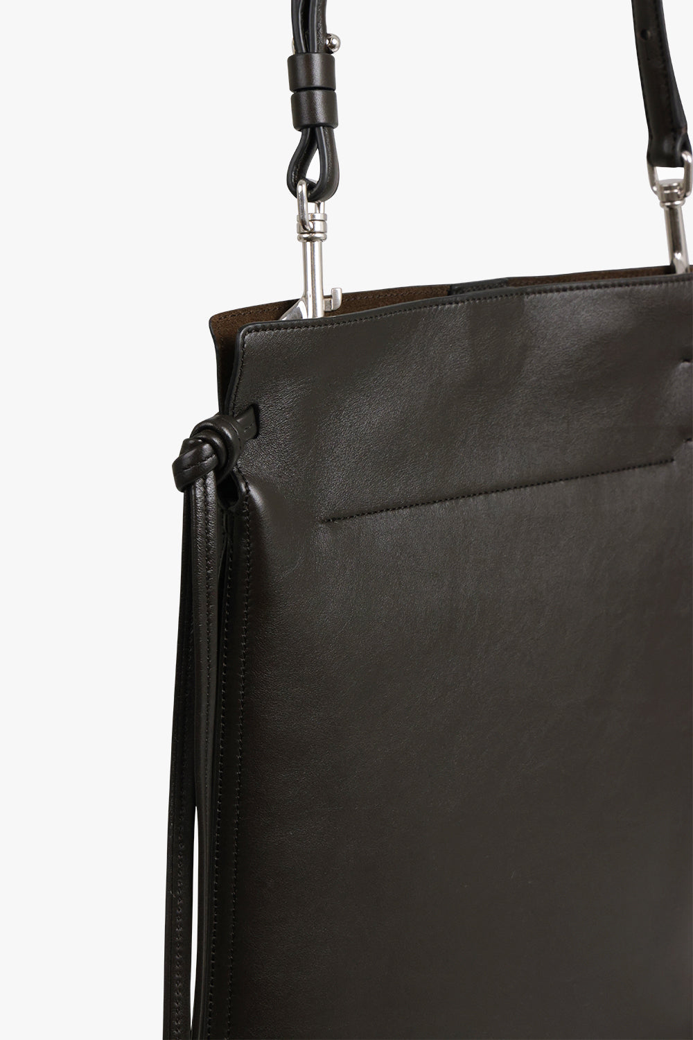 PHOEBE PHILO BAGS BROWN / RICH BROWN Gig Shoulder Pouch | Rich Brown