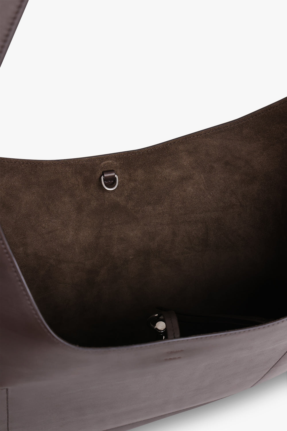 PHOEBE PHILO BAGS BROWN / RICH BROWN Bean Shoulder Clip Bag | Rich Brown