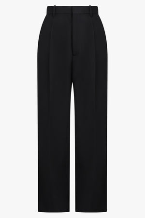 PHOEBE PHILO RTW High Waisted Tailored Trouser | Black