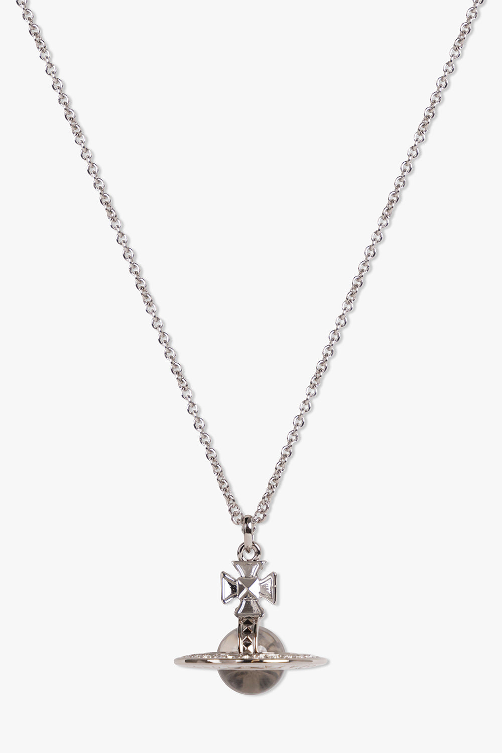 VIVIENNE WESTWOOD JEWELLERY SILVER / Silver Pina Small Orb Pendant | Silver
